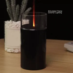Candle Flame Aroma Diffuser | Black