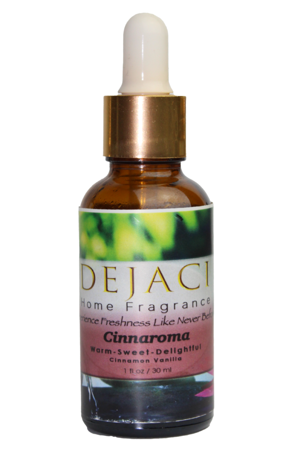 Cinnaroma 1 oz, Dejaci Home Fragrance. Cinnamon, Cloves, and Vanilla.