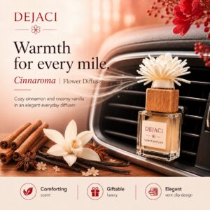 DEJACI Car Vent Flower Diffuser – Cinnaroma