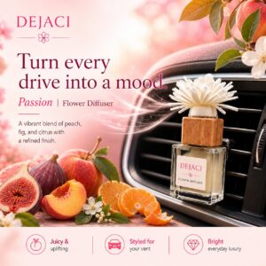 DEJACI Car Vent Flower Diffuser - Passion